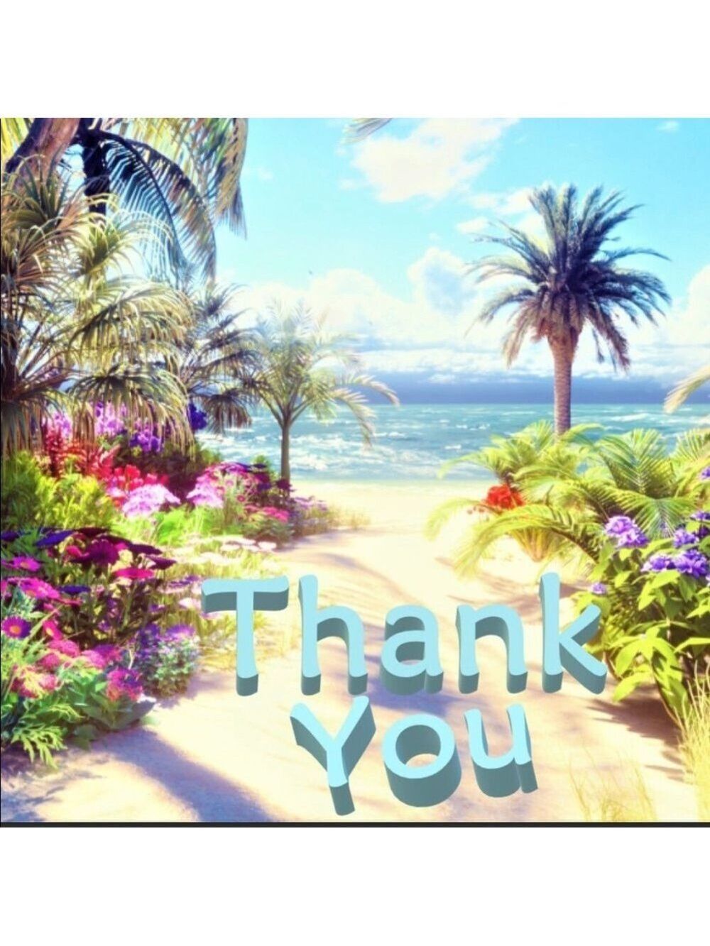 200 (2x2 Inch) Square Stickers, Road Beach, High Gloss, Thank You PRICE IS FIRM - Picture 2 of 2